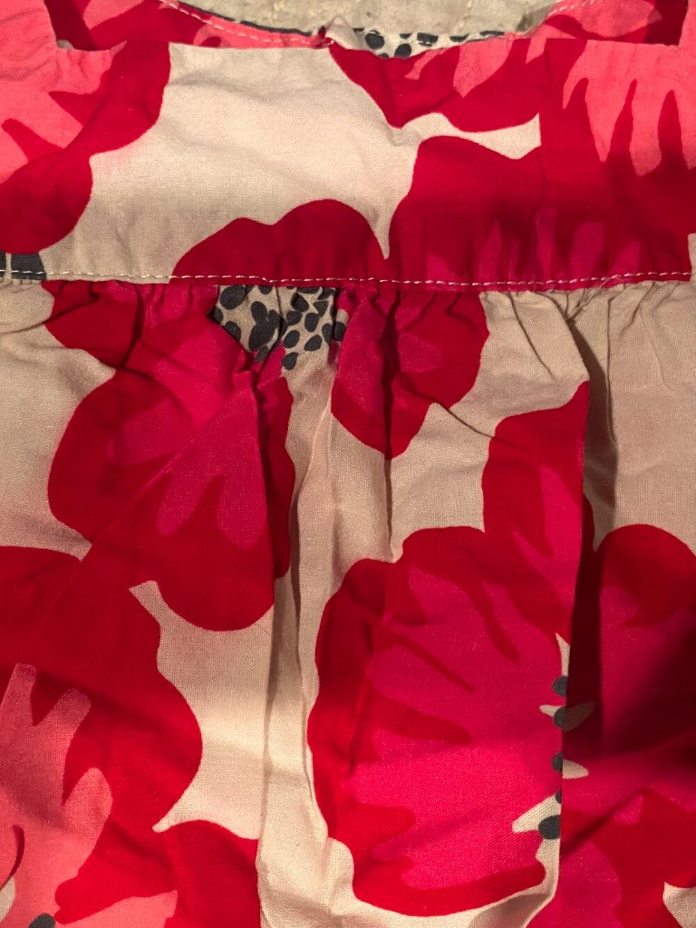 OshKoshB'Gosh-size-5-Girls Cotton Floral Dress-buttons down back-great condition - Picture 11 of 11